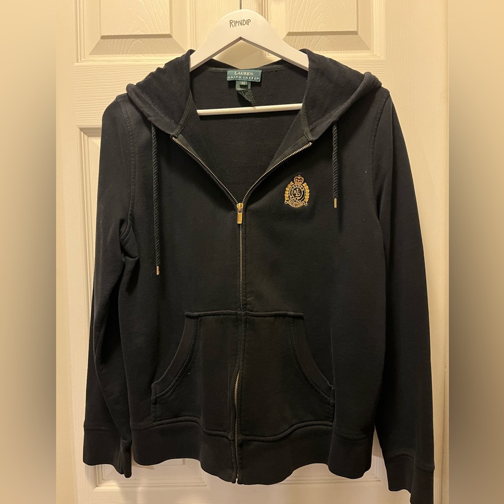 Ralph Lauren zip up hoodie/ kids M / used great condition